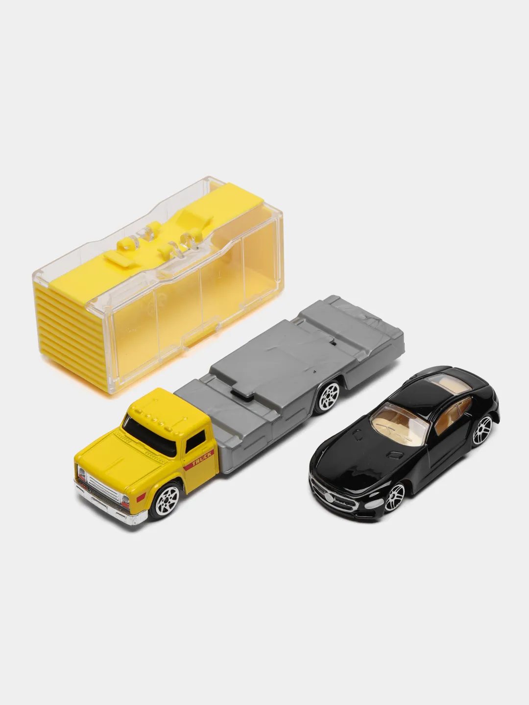 Автовоз с машинкой внутри Die cast грузовик перевозчик, детские машинки  купить по цене 330 ₽ в интернет-магазине KazanExpress