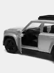 Машинка металлическая инерционная серая, детская машинка