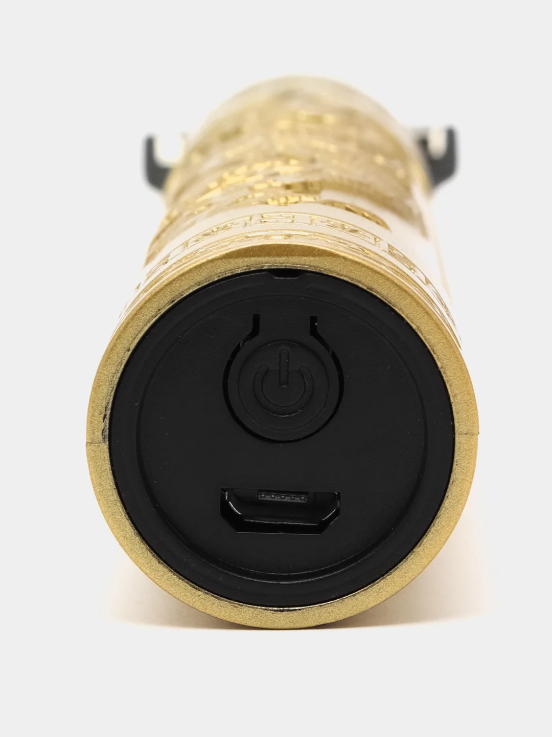 Желтый триммер для стрижки волос и бороды, с USB, 4 насадки