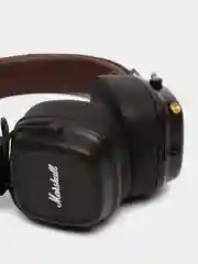 Коричневый беспроводные блютус наушники Marshall Major IV, с микрофоном, джойстик управления