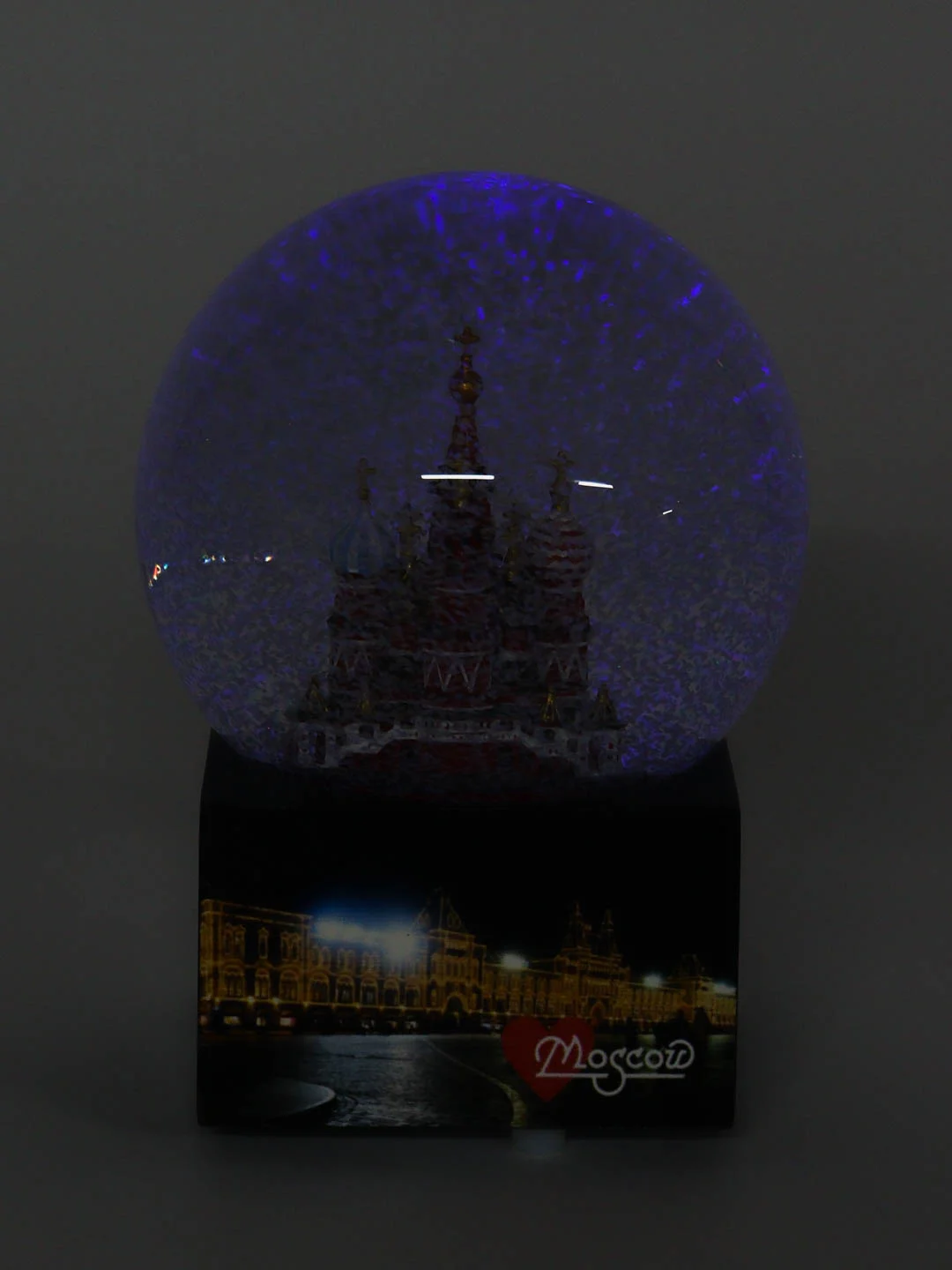 Снежный шар "Москва, Собор на Красной Площади"