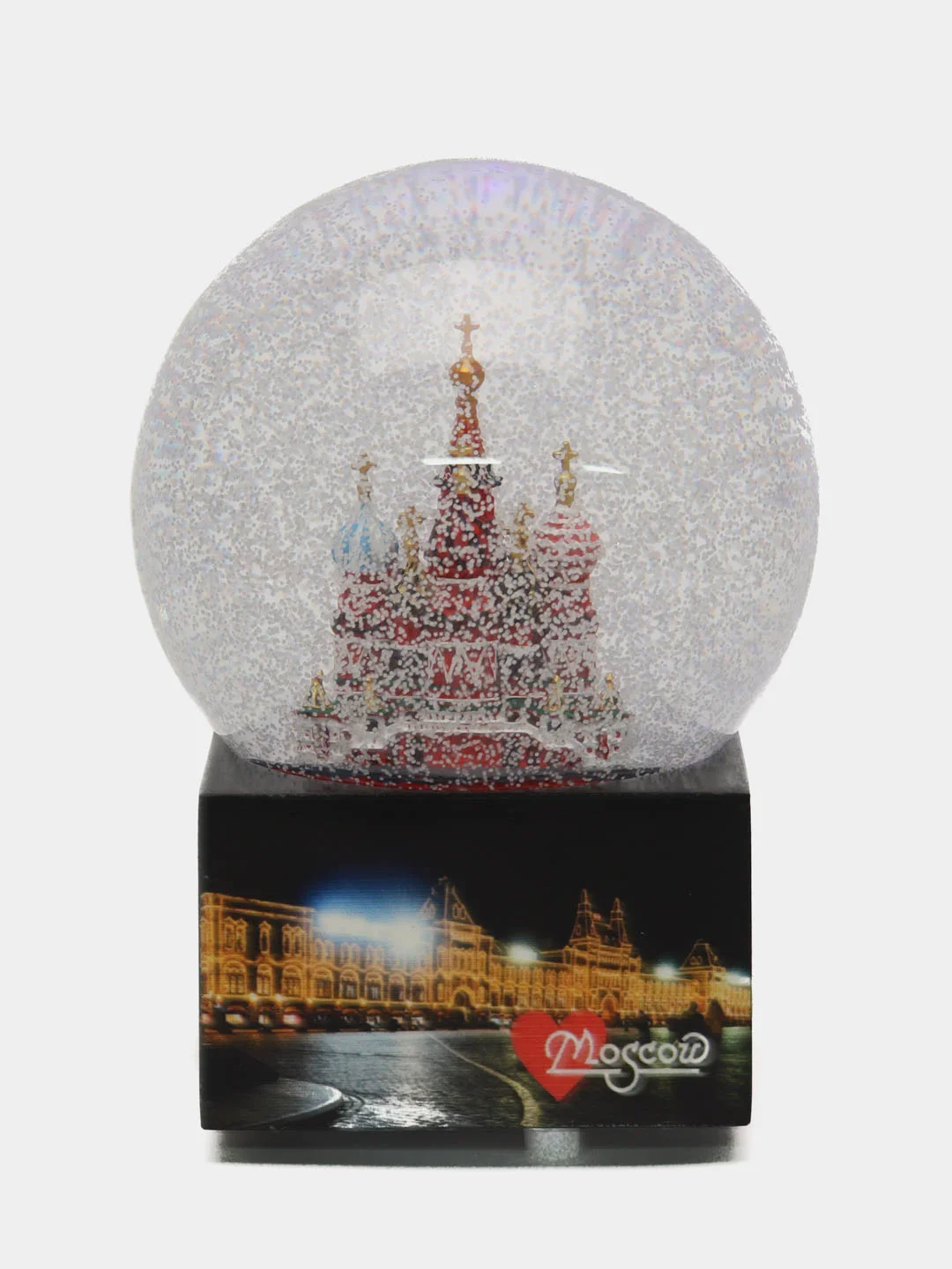 Снежный шар "Москва, Собор на Красной Площади"