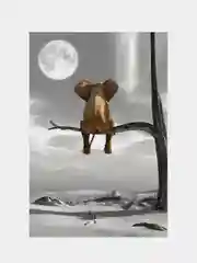 Постер интерьерный, холст
