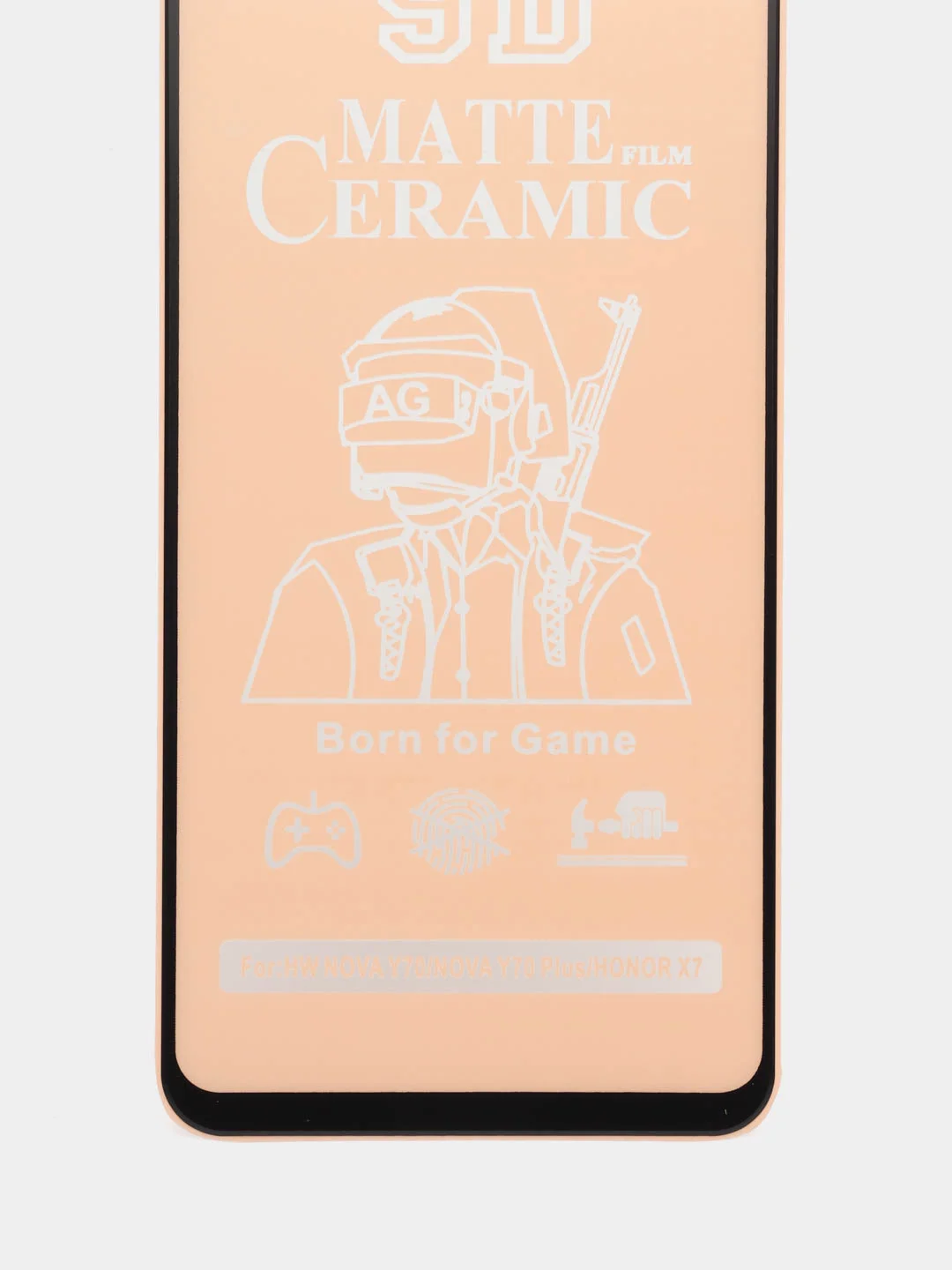 Черный защитная матовая пленка для Xiaomi Redmi 13C / Poco C65 (Сяоми Редми 13С / Поко С65)