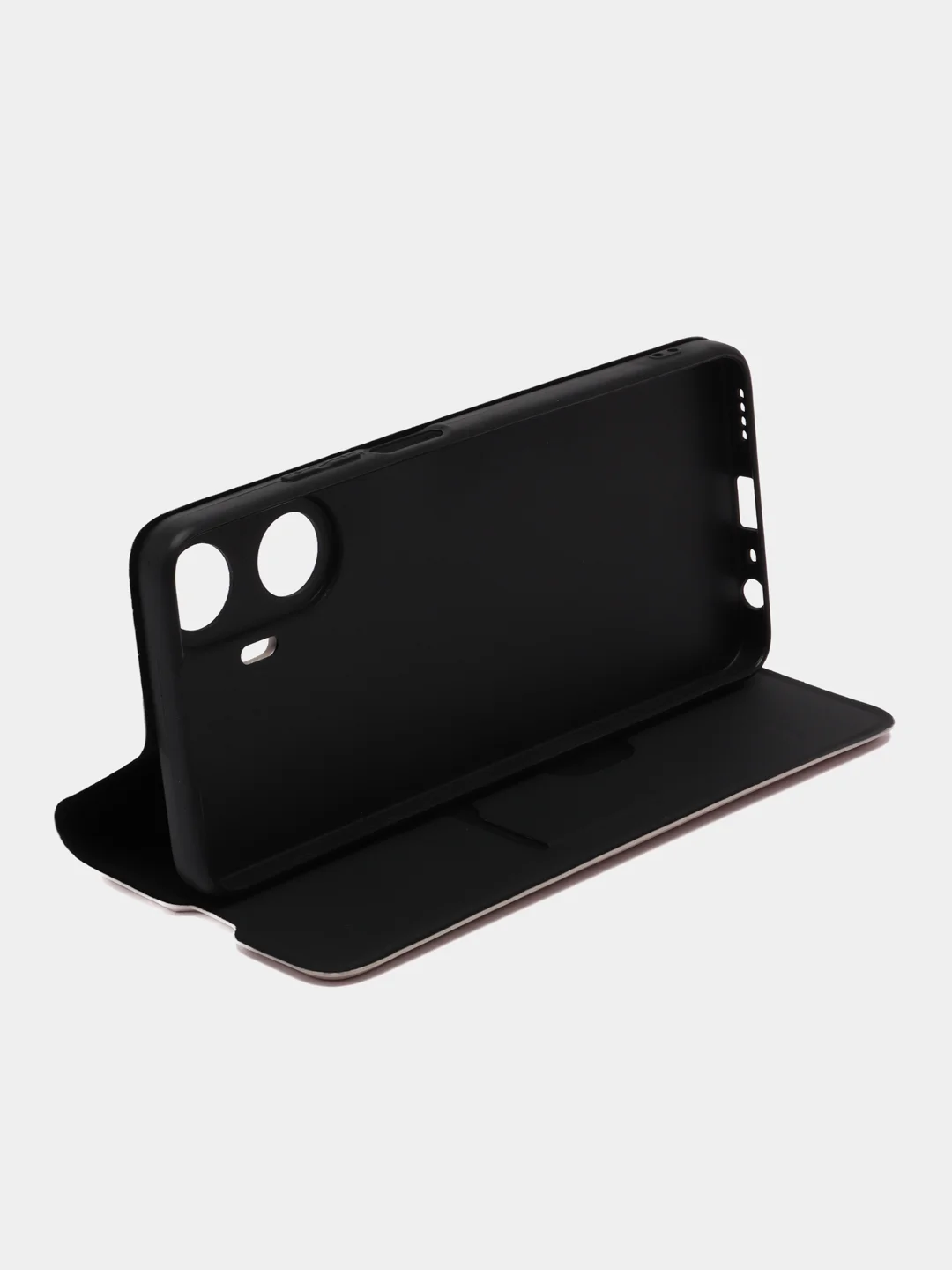 Бежевый чехол-книжка для Realme C55, C53, 11 Pro / Реалми С55, С53, 11 Про