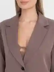 Индиго костюм BLAZER классический, с прямыми брюками, женский