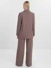 Индиго костюм BLAZER классический, с прямыми брюками, женский