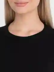 Черный женский костюм "Лапша"