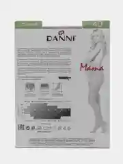Бежевый колготки для беременных DANNI "Classe Mama" 40 den
