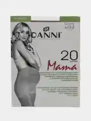 Светло-коричневый колготки для беременных DANNI "Classe Mama" 20 den