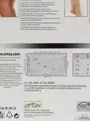 Колготки Omsa Nudo Vita Bassa 20-40 ден заниженная талия