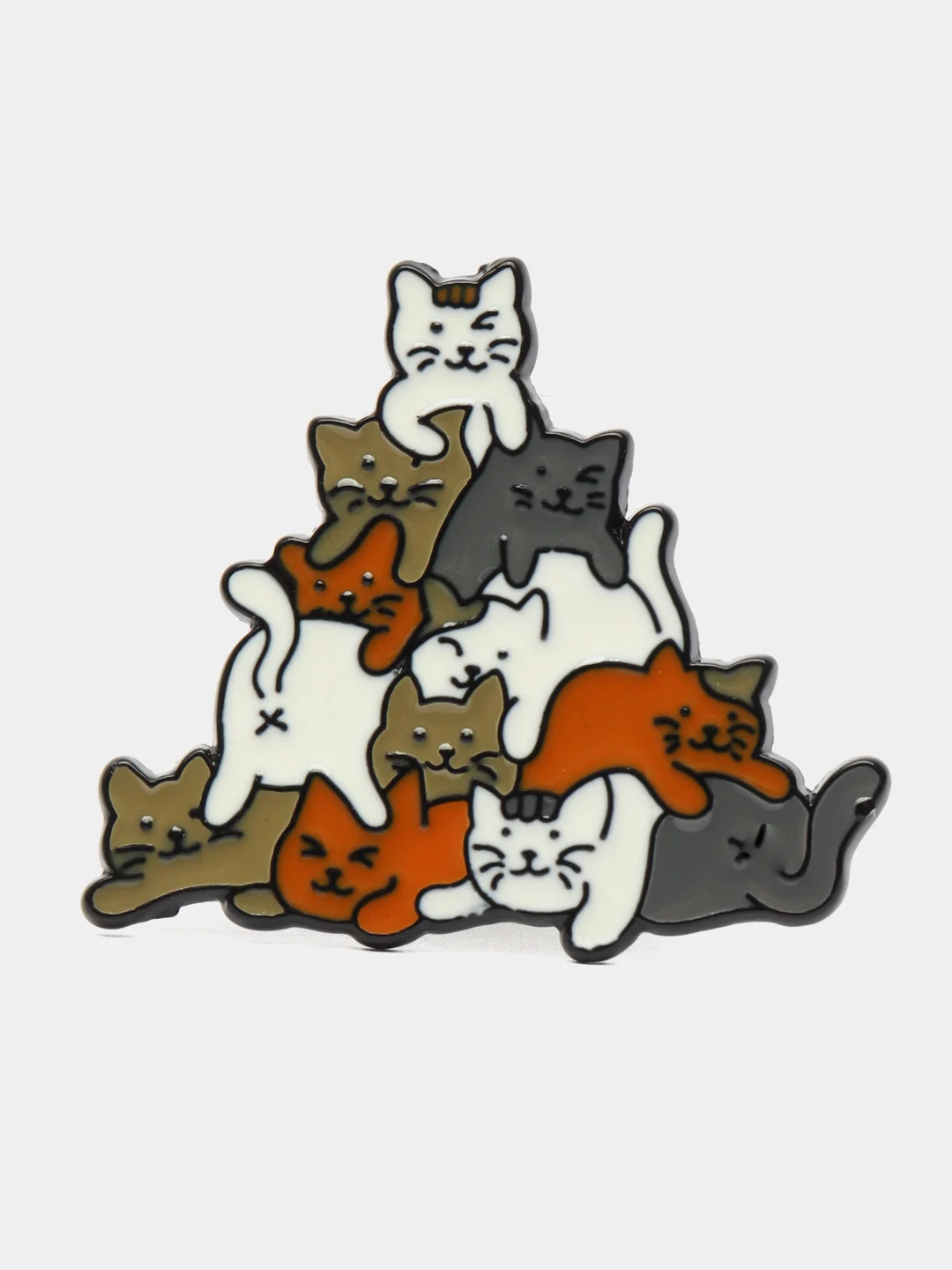 Аметистовый пины котики,  значки