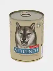 Влажный корм для собак Vetlunch Hepatic профилактика болезней печени консервы 340гр