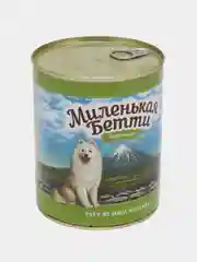 Влажный корм для собак Миленькая Бетти Камчатка Рагу из мяса кролика в желе 850гр