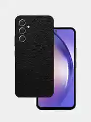 Угольный защитная пленка для Samsung Galaxy A55 под карбон на заднюю часть, назад Самсунг А55 кожа