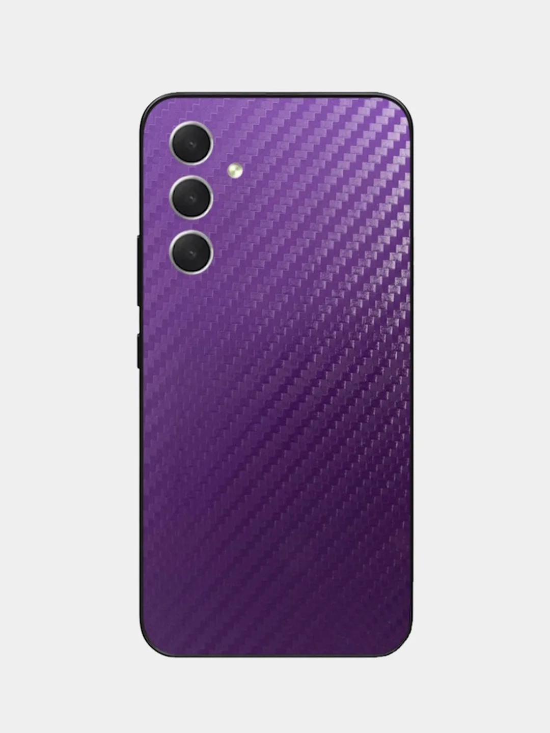 Пурпурный защитная пленка для Samsung Galaxy A24 под карбон на заднюю часть, назад Самсунг А24 кожа