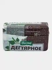 Мыло туалетное твердое Весна "Народное Дегтярное", в пленке, 140 г