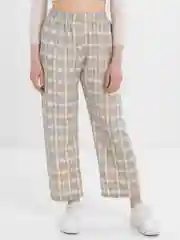 Голубой брюки женские теплые