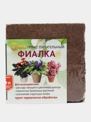 Экогрунт питательный 4л "Фиалка". Торфолин