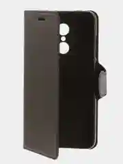 Чехол-книжка экокожа для Xiaomi Redmi 5 Book Cover черный RedLine с ярлычком