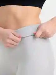 Серый легинсы спортивные, лосины женские для фитнеса, йоги