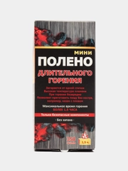 Полено длительного горения. 350грамм. Веселый трубочист