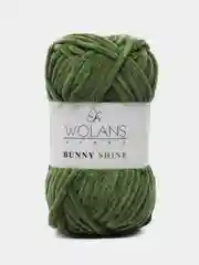 Пряжа плюшевая Wolans Bunny Shine Mix №1