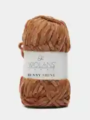 Пряжа плюшевая Wolans Bunny Shine Mix №8