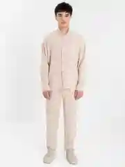 Бежевый мужской муслимовый костюм