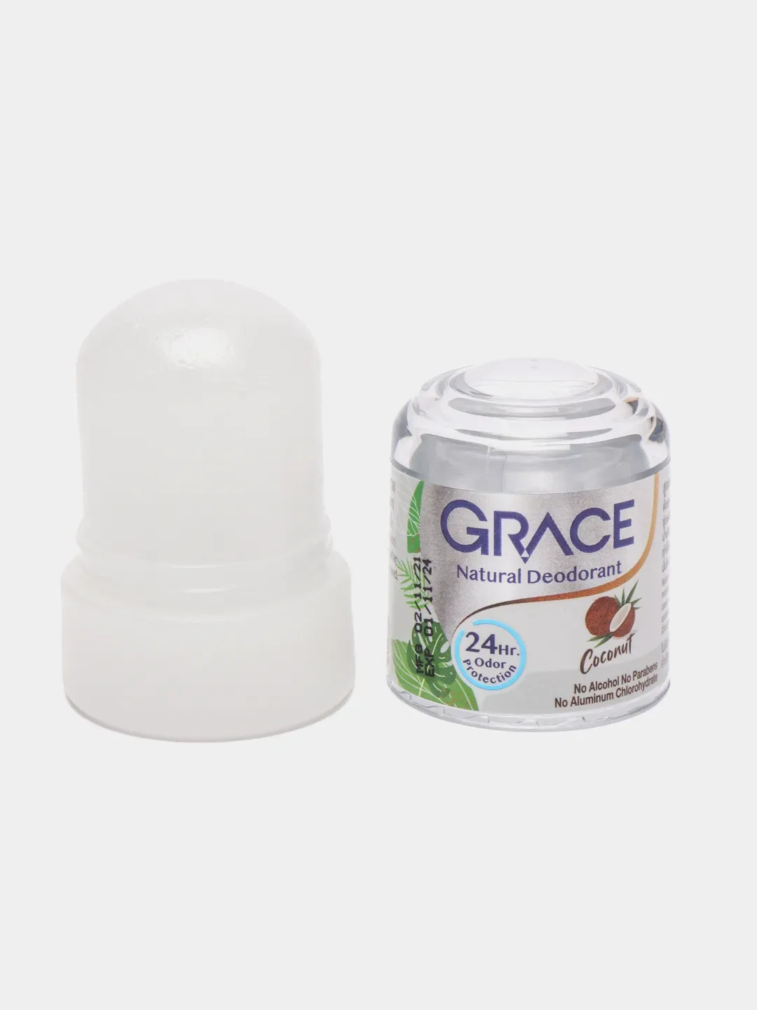 Кристаллический дезодорант Grace Novolife/минеральный/Тайская косметика