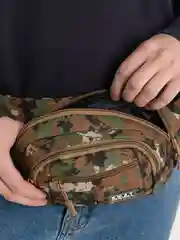 Терракотовый сумка поясная тактическая