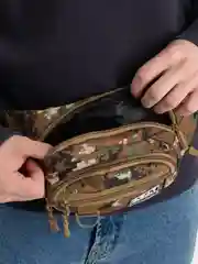 Терракотовый сумка поясная тактическая