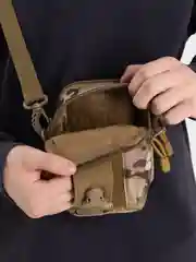 Хаки сумка тактическая через плечо или на пояс, подсумок