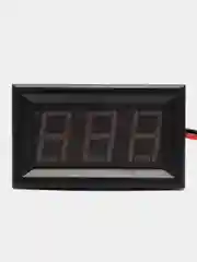 Вольтметр цифровой 0.56 5-120V синий 2 провода