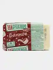 Мыло натуральное "Банное", Весна, 140 г