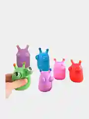 Игрушка "Пучеглазик Улитка", "Мышка в сыре", "Цыпа в корзинке", "Червь", антистресс, сквиш