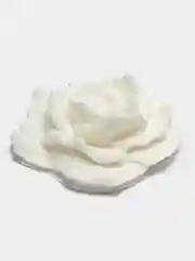 Белый медовое мыло ручной работы "Роза"