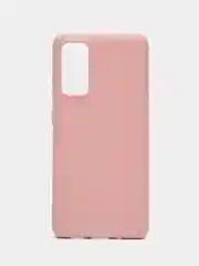 Коралловый меланж чехол на Samsung Galaxy S20 FE / Самсунг Галакси С20 ФЕ, Fan Edition, силиконовый, цветной