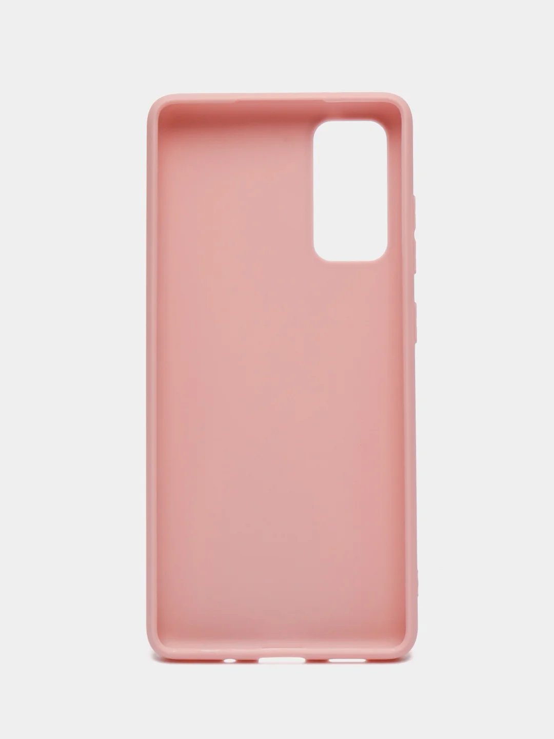 Коралловый меланж чехол на Samsung Galaxy S20 FE / Самсунг Галакси С20 ФЕ, Fan Edition, силиконовый, цветной