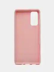 Коралловый меланж чехол на Samsung Galaxy S20 FE / Самсунг Галакси С20 ФЕ, Fan Edition, силиконовый, цветной
