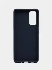 Темно-синий чехол на Samsung Galaxy S20 FE / Самсунг Галакси С20 ФЕ, Fan Edition, силиконовый, цветной