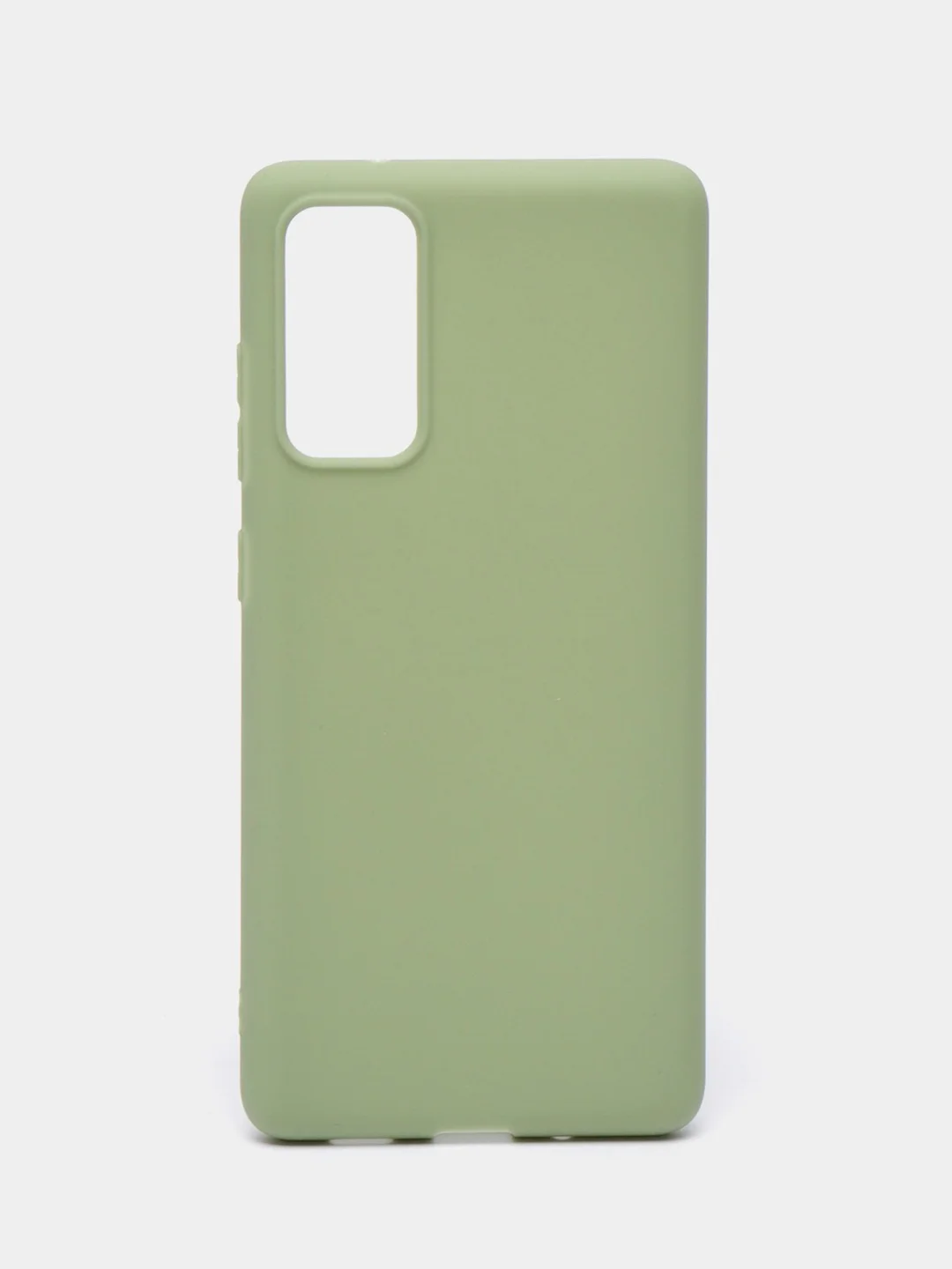 Лесной зеленый чехол на Samsung Galaxy S20 FE / Самсунг Галакси С20 ФЕ, Fan Edition, силиконовый, цветной