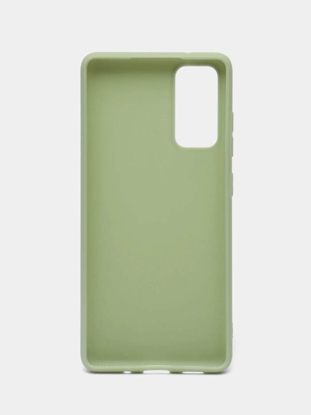 Лесной зеленый чехол на Samsung Galaxy S20 FE / Самсунг Галакси С20 ФЕ, Fan Edition, силиконовый, цветной