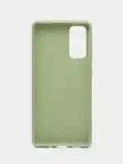 Лесной зеленый чехол на Samsung Galaxy S20 FE / Самсунг Галакси С20 ФЕ, Fan Edition, силиконовый, цветной