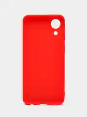 Красный чехол Samsung Galaxy A03 core, силиконовый