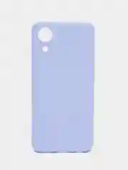 Небесно-голубой чехол Samsung Galaxy A03 core, силиконовый