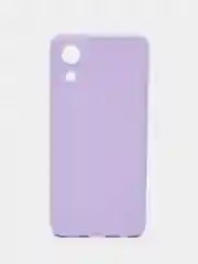 Лавандовый чехол Samsung Galaxy A03 core, силиконовый