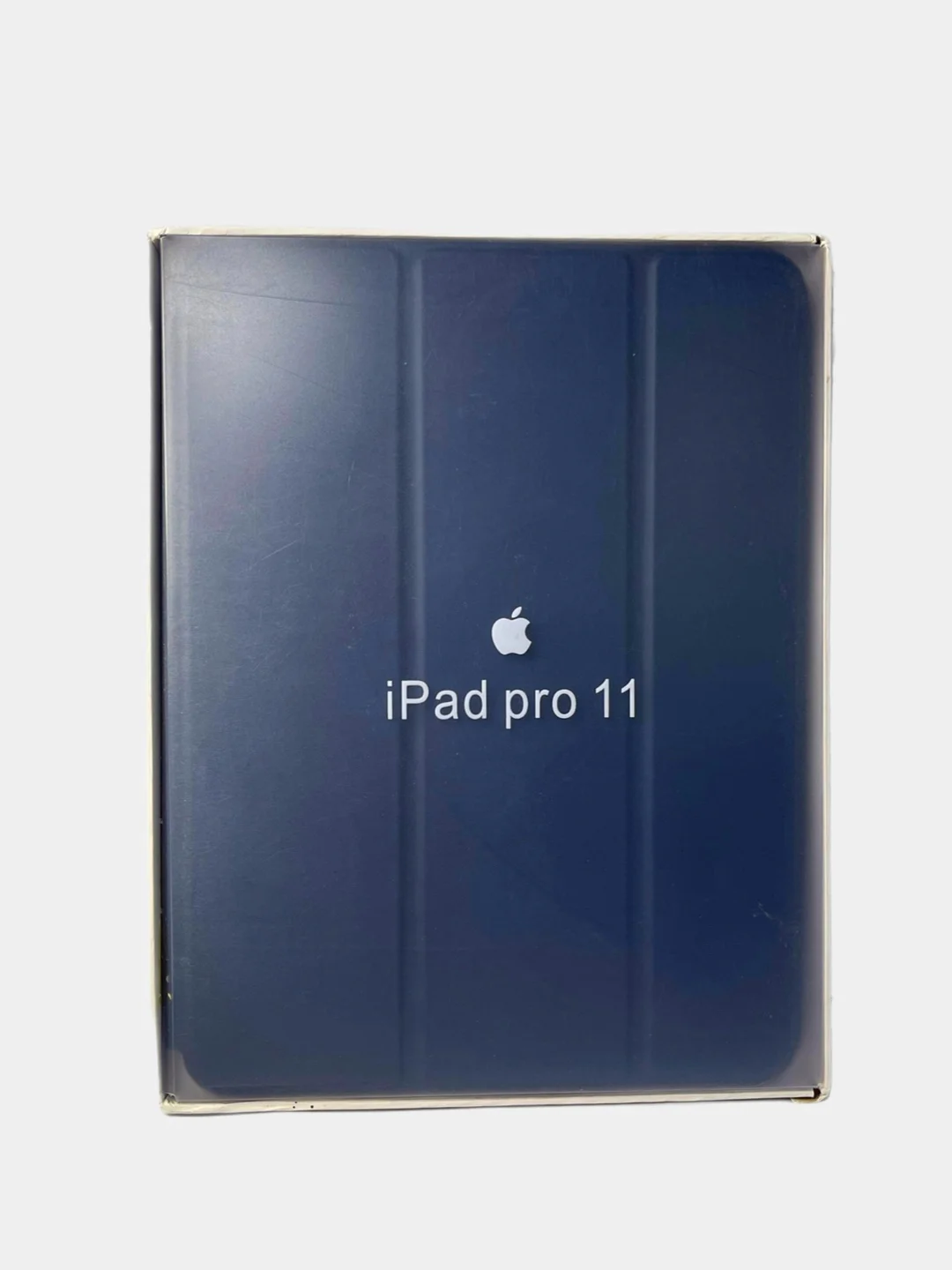 Темно-синий чехол для планшета Apple iPad, однотонный, с функцией подставки