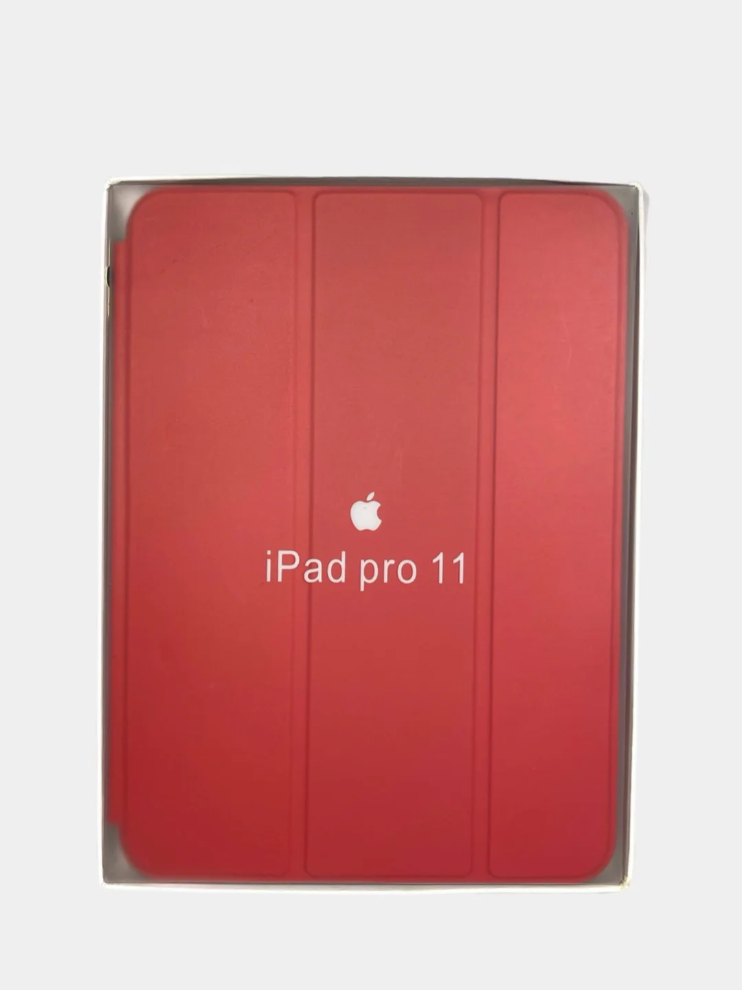 Красный чехол для планшета Apple iPad, однотонный, с функцией подставки