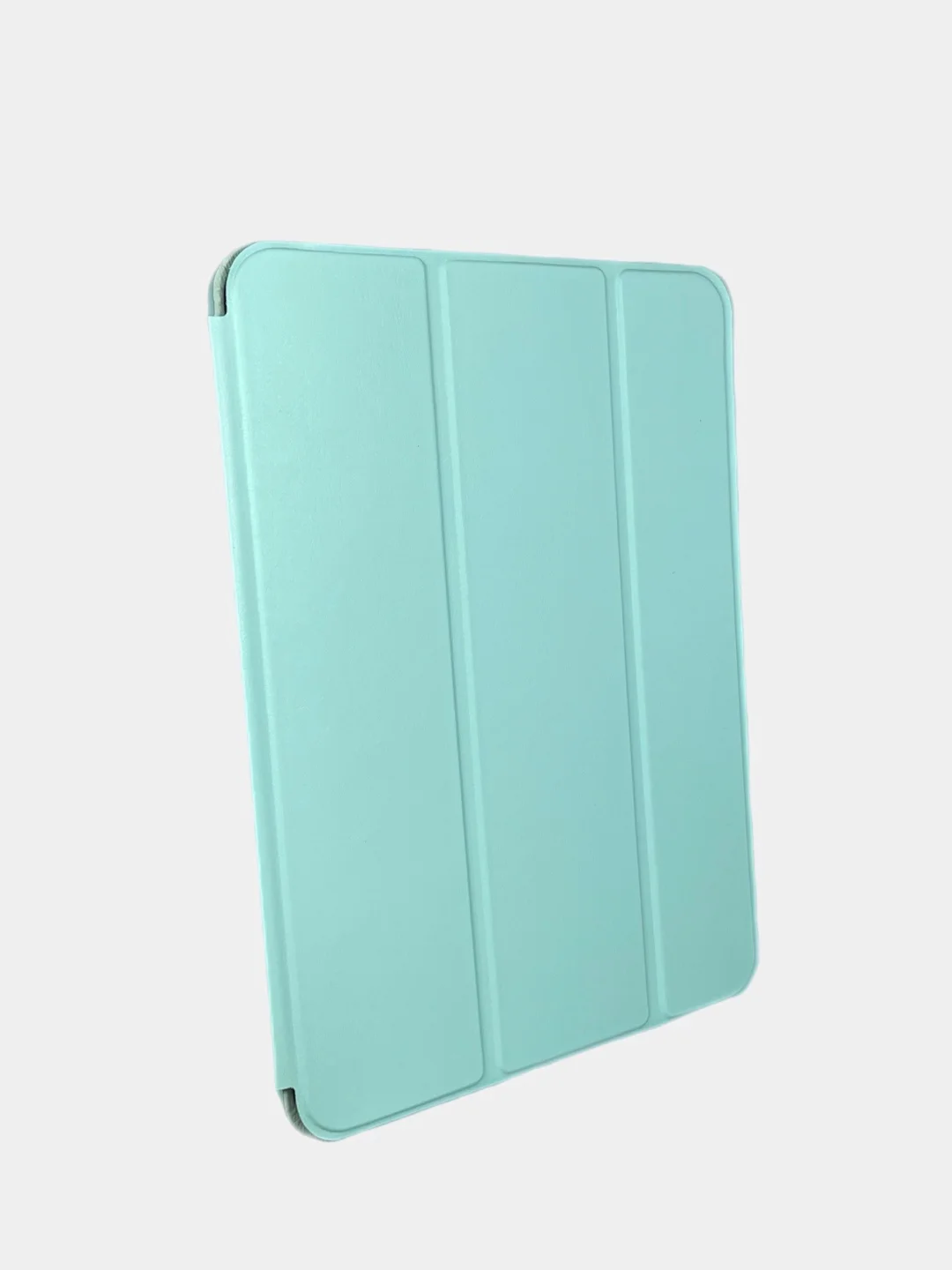 Голубой чехол для планшета Apple iPad, однотонный, с функцией подставки
